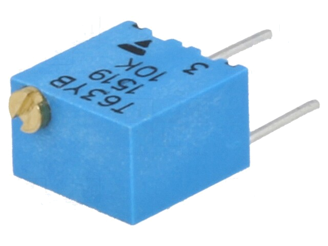 Potentiometer: montage-; meerslagen; 10kΩ; 250mW; ±10%; lineair Potentiometer: montage-; meerslagen; 10kΩ; 250mW; ±10%; lineair